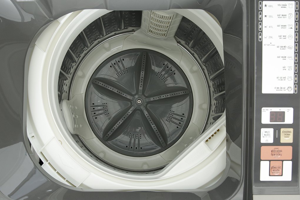 Máy giặt Aqua 9 kg AQW-S90CT S -  Hàng chính hãng