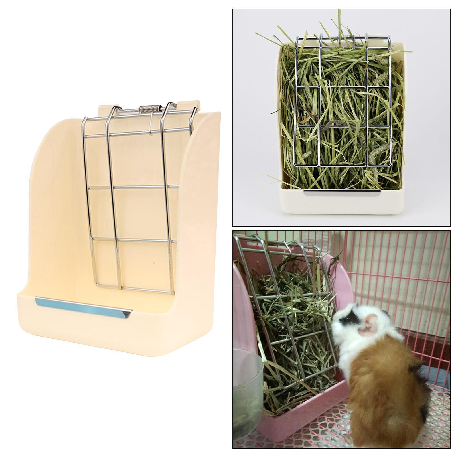 3Pcs Hanging Rack Bowl Food Dispenser Rabbit Feeder for Herbivore Guinea Pig