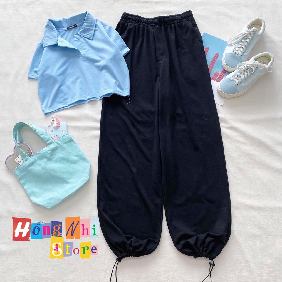 Áo Croptop Polo Ulzzang Dáng Ôm Tay Ngắn - MM
