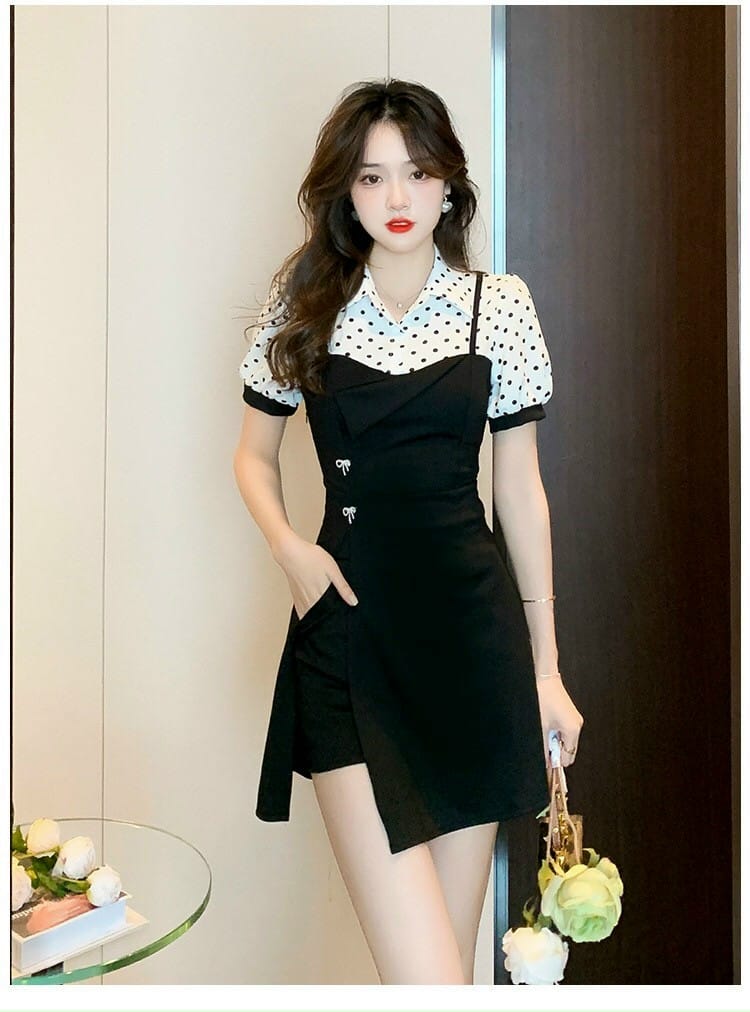 SET BỘ SHORT PHỐI LỤA BI CỔ SƠ MI