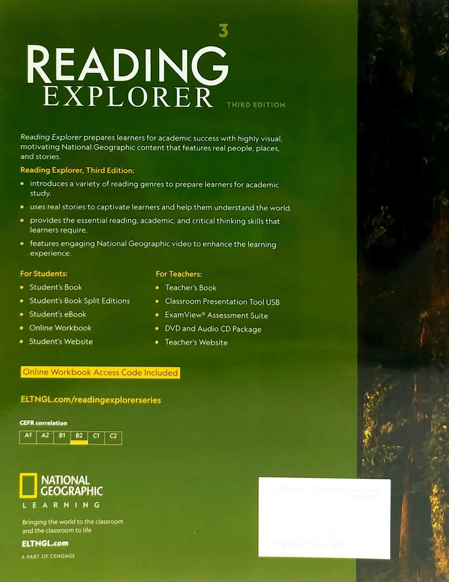 Reading Explorer 3 - Student's Book With The Spark Platform (Third Edition)