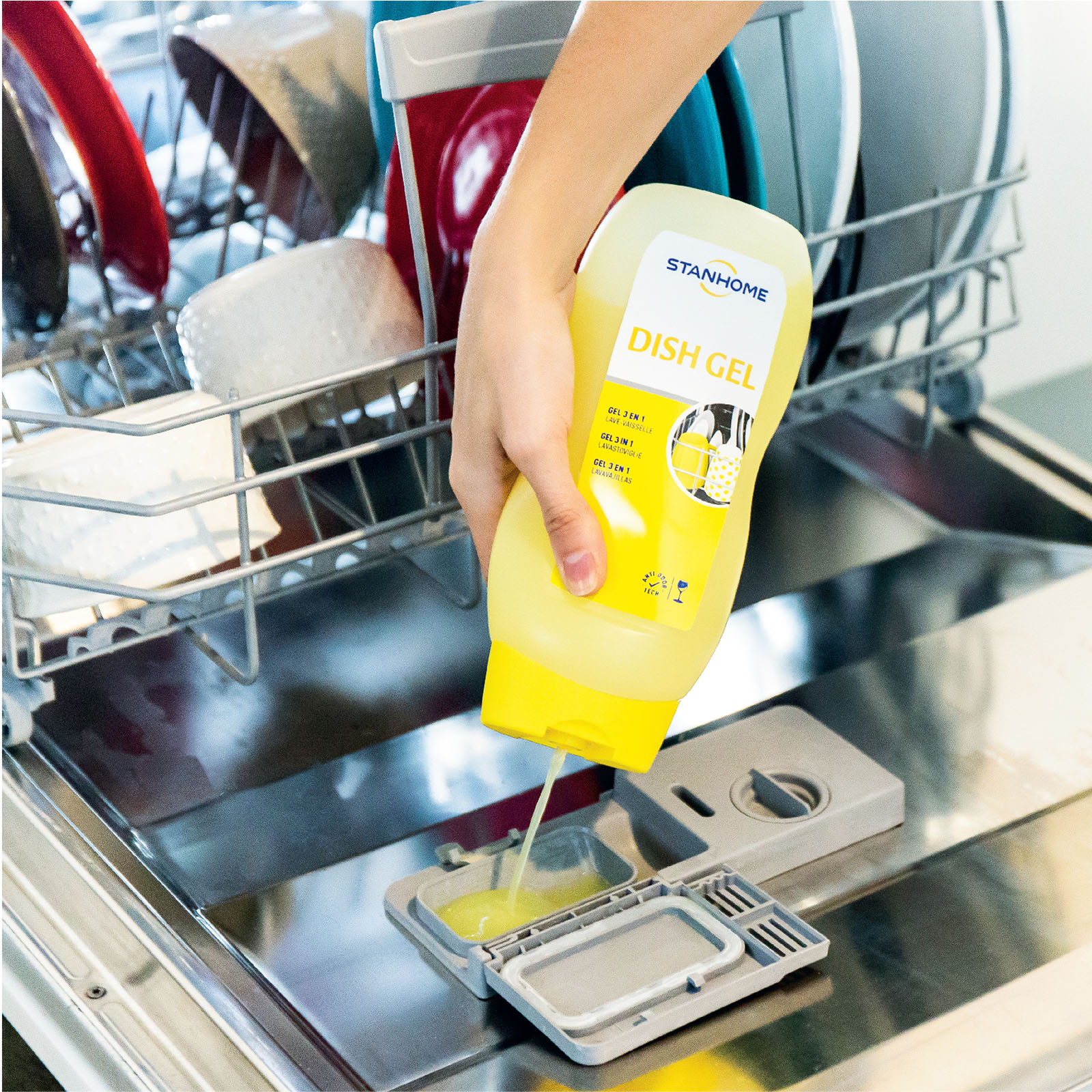 Gel Rửa Bát Chuyên Dụng Cho Máy All in One Dish Gel Stanhome - 59320