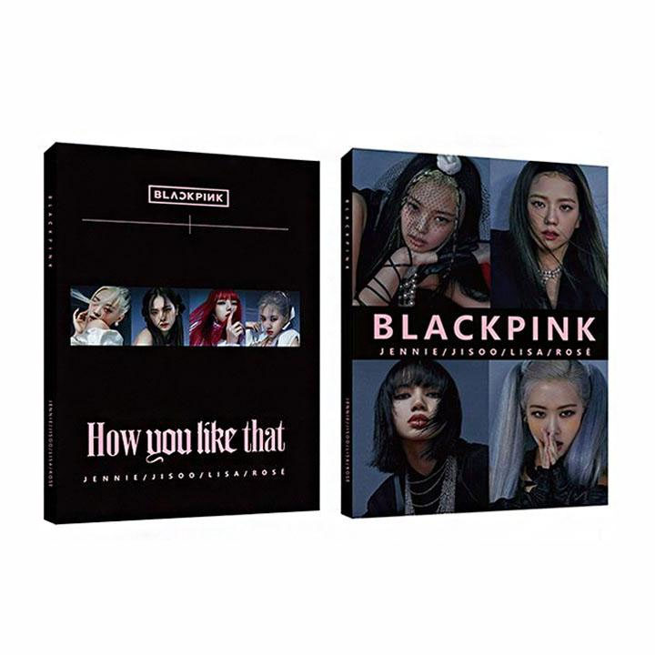 Tập ảnh Photobook Blackpink HOW YOU LIKE THAT album ảnh tặng kèm poster tập ảnh bìa đen