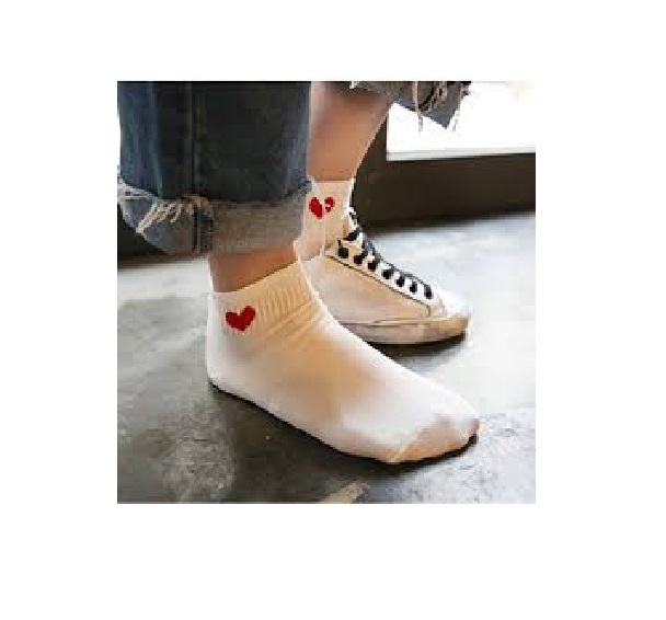 Combo 10 ĐÔI TẤT TIM cổ thấp (hàng đẹp