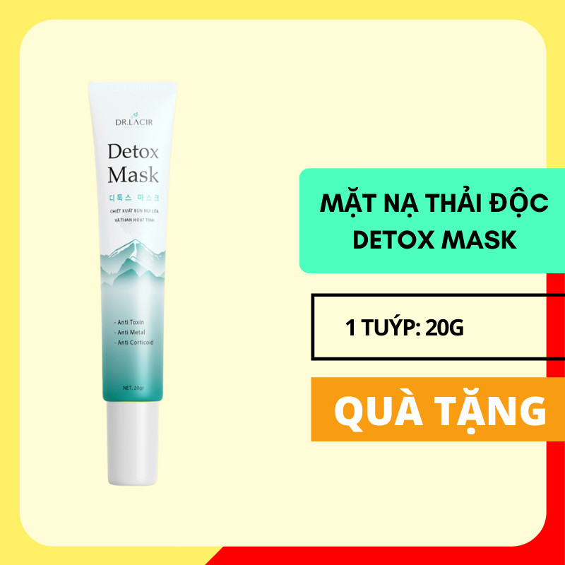 [ QUÀ TẶNG ] - Tinh Thể Bạc Hà / Mặt Nạ Thải Độc / Tẩy Da Chết Sinh Học / Sữa Tẩy Trang - DR.LACIR Hàn Quốc - Tặng 1 Thẻ Quà Tặng The Deosd