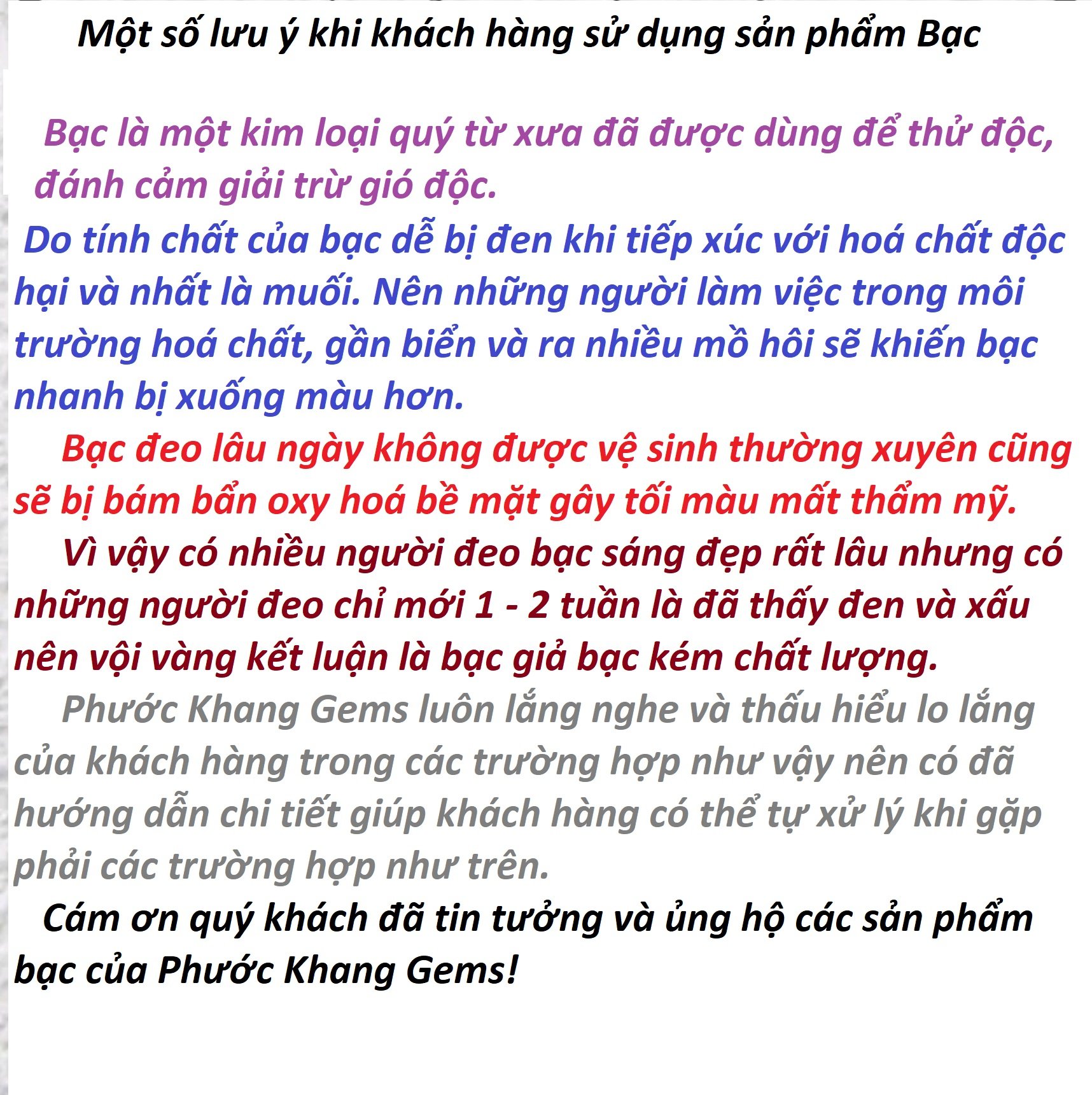 Đồng bạc ta nguyên chất dùng để đánh cảm