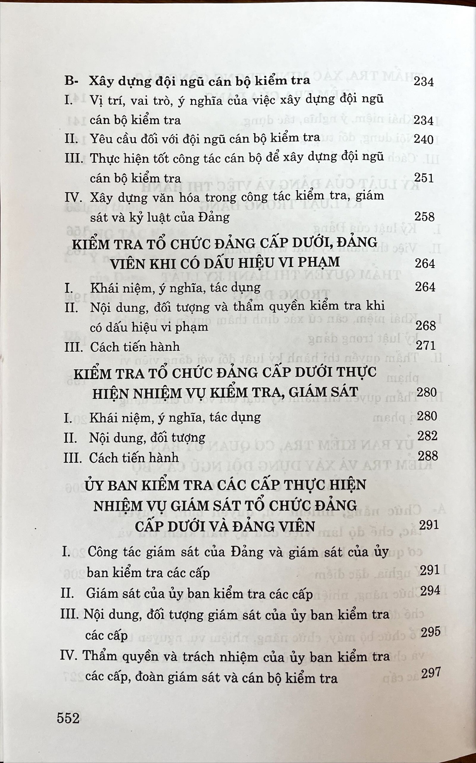 Công tác kiểm tra, giám sát và thi hành kỷ luật trong Đảng (Tài liệu nghiệp vụ dùng cho cấp trên cơ sở)