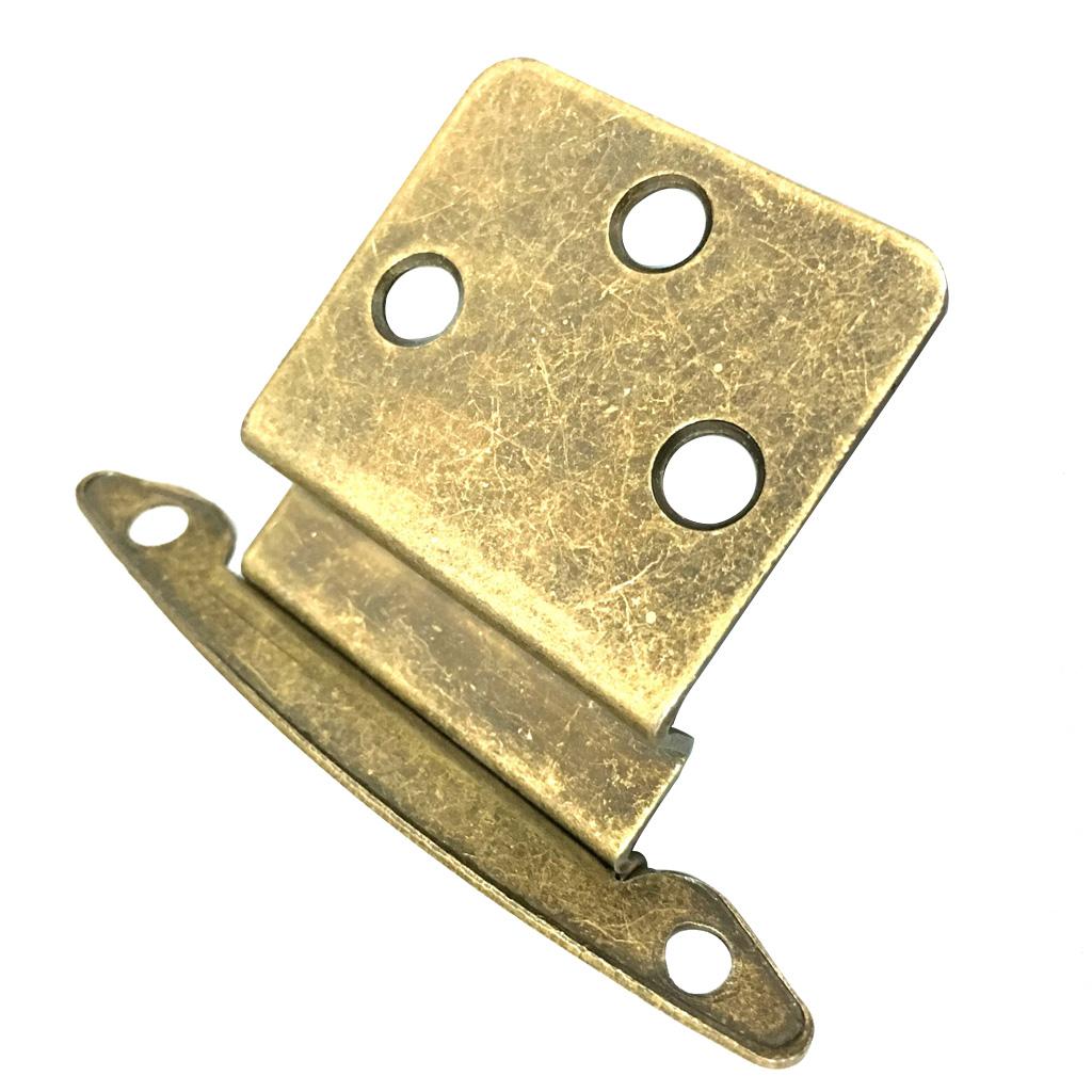 Vintage Antique Brass Mini Hinges for Wooden Furniture Box Hardware