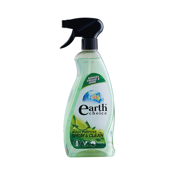 Nước lau đa năng gốc thực vật hương chanh tươi Earth Choice Úc 600ml