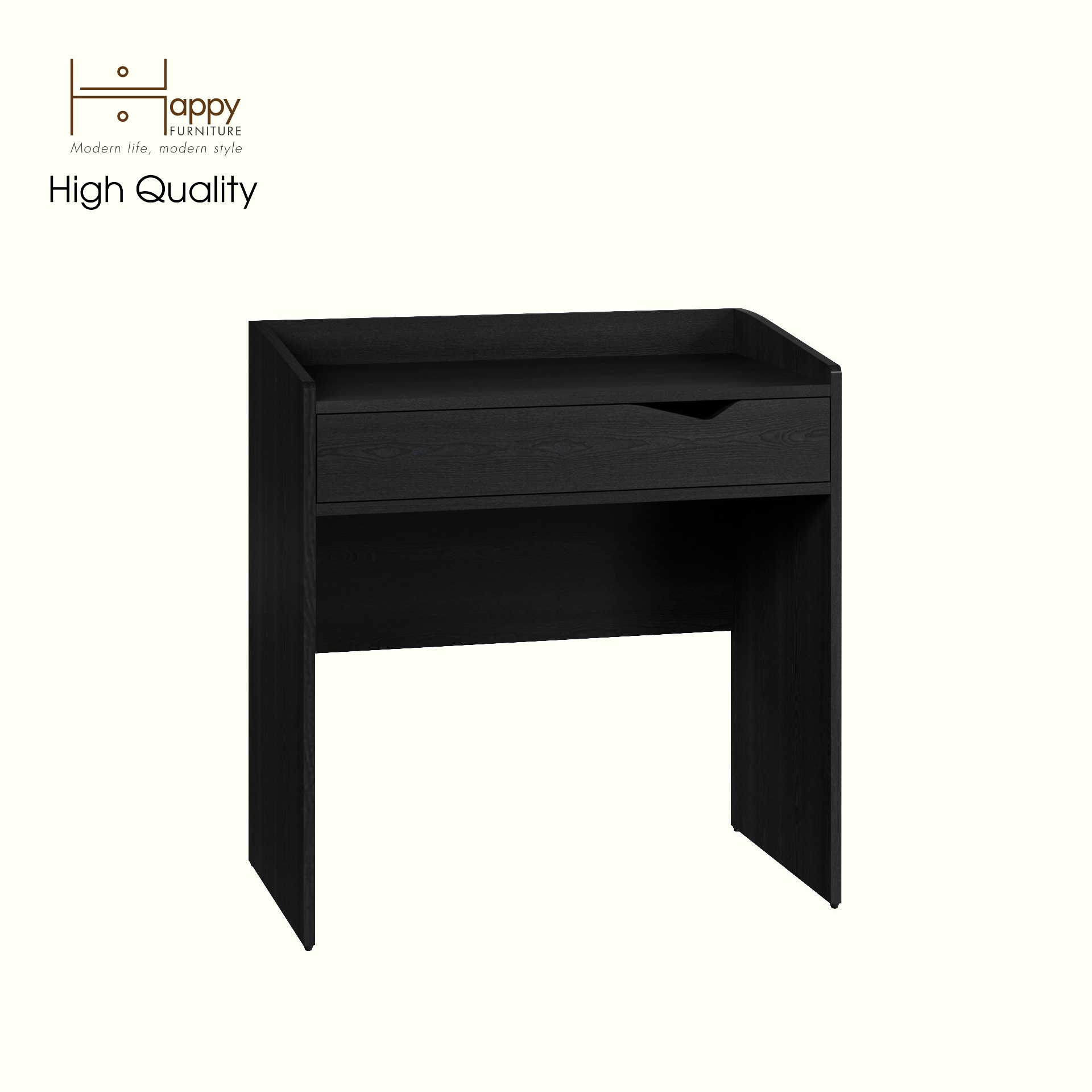 [Happy Home Furniture] WINNI, Bàn trang điểm 1 ngăn kéo, 80cm x 45cm x 83cm ( DxRxC), BAN_077