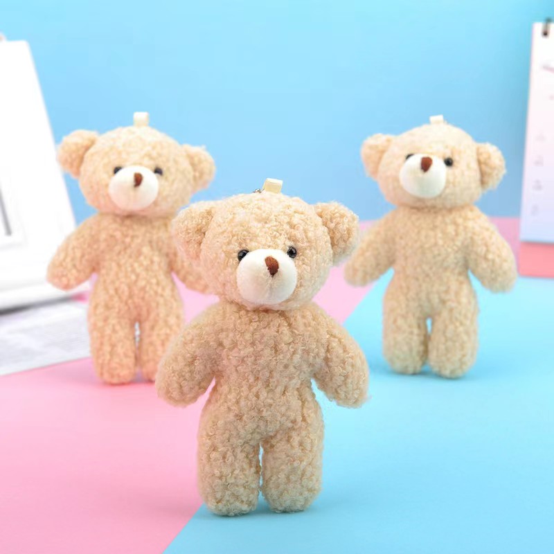 Móc khóa Gấu Bông Treo Túi Xách, BaLo, Chìa Khóa, Làm Quà Tặng Dễ Thương, Ngộ Nghĩnh