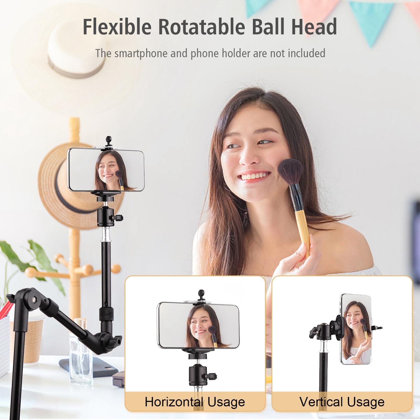 Monitor Desk Mount Stand Flexible Accessories Video Stand Camera Clip
