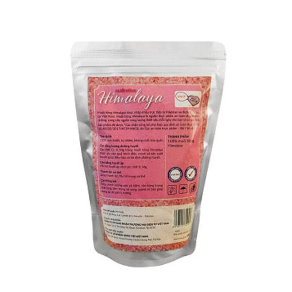 Muối Hồng Himalaya Mịn Nguyên Chất (500g)