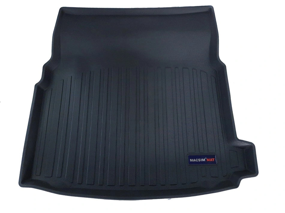 Thảm lót cốp xe ô tô Mercedes CLS 2018-đến nay nhãn hiệu Macsim chất liệu TPV cao cấp màu đen (ZT07)