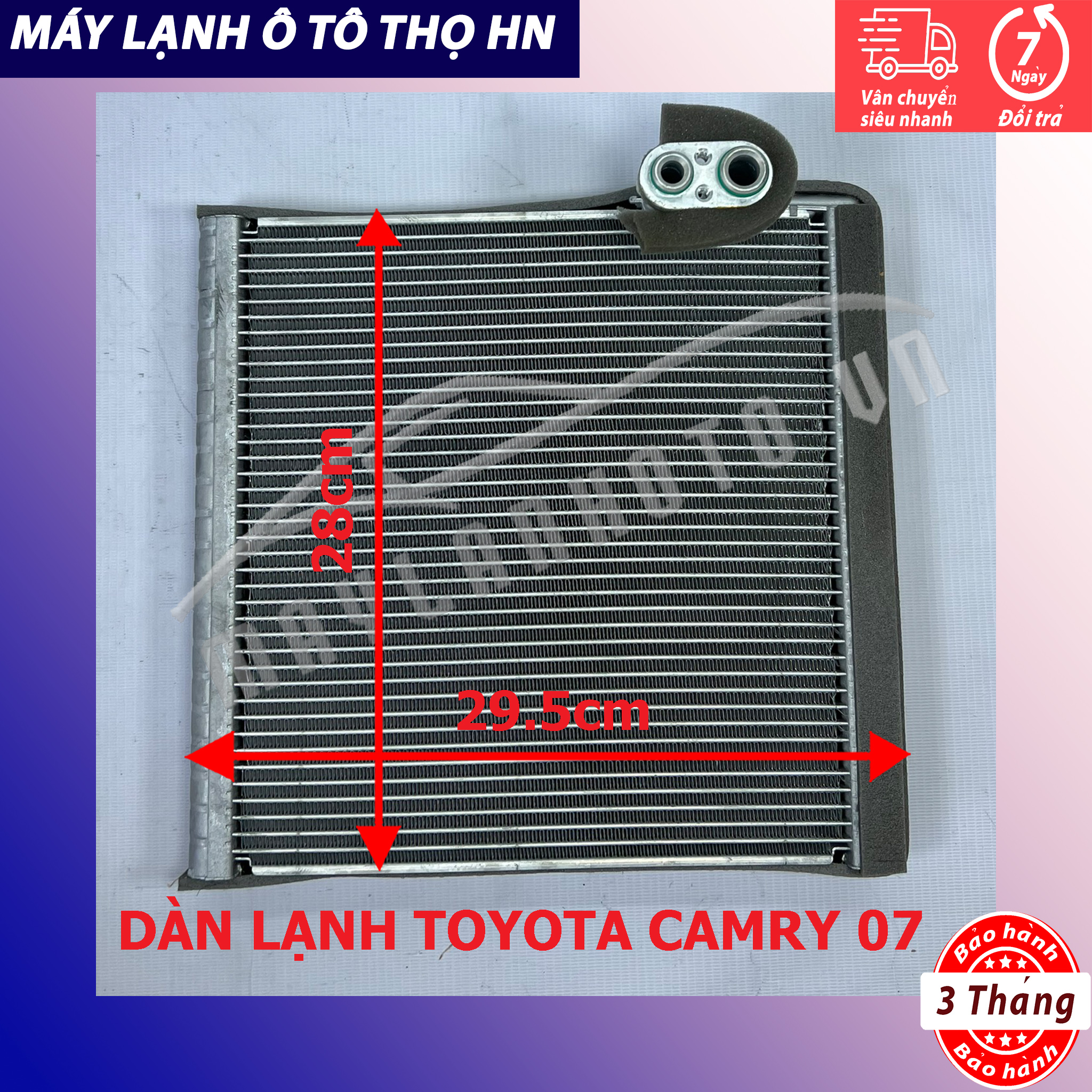 Dàn lạnh Toyota Camry 2.4 - 3.5 2007-2014 Thái Lan/Nhật Bản/Hàn Quốc