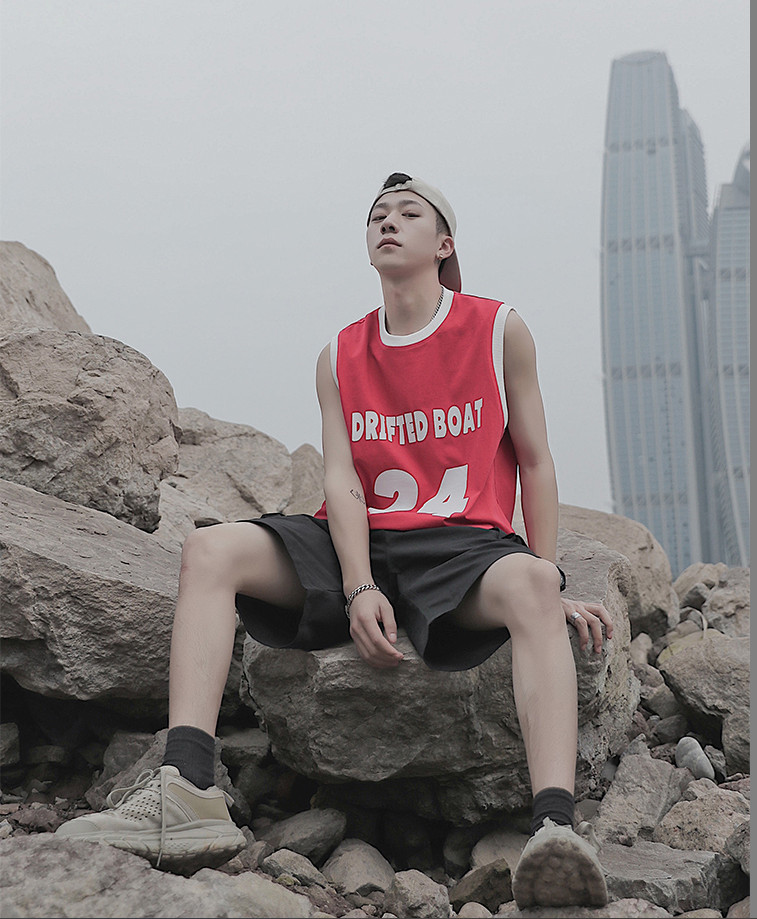 Áo thun TANKTOP DRIFTED BOAT 24 Unisex N7 Basic Tee mùa hè phông trơn nam nữ Oversize form rộng đường phố Hàn Quốc