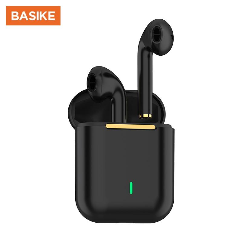 Tai Nghe Không Dây BASIKE TW39 TWS Bluetooth 5.0 Có Micro Khử Tiếng Ồn Cho Android Iphone - Hàng Nhập Khẩu