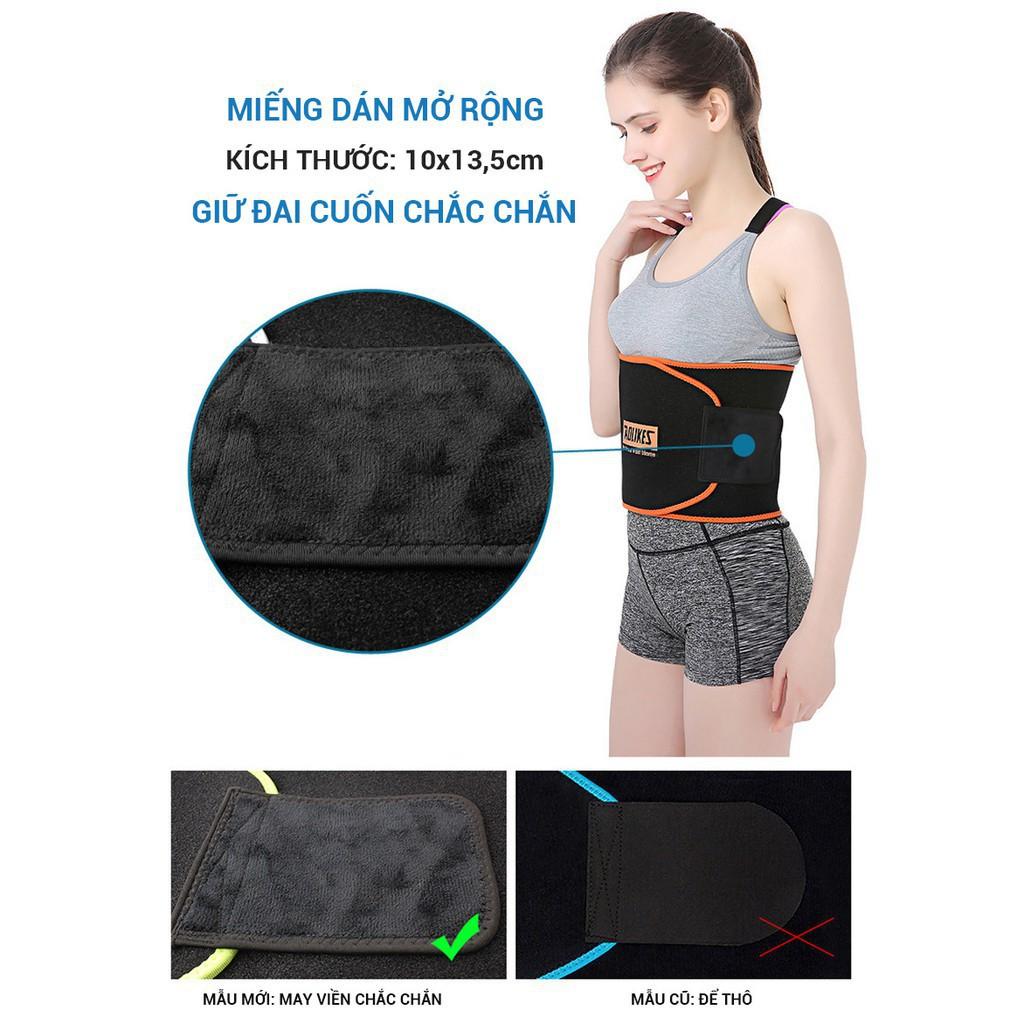 Đai lưng nữ bản to cuốn eo giảm mỡ bụng chính hãng Aolikes AL 7980 tập gym, yoga magic