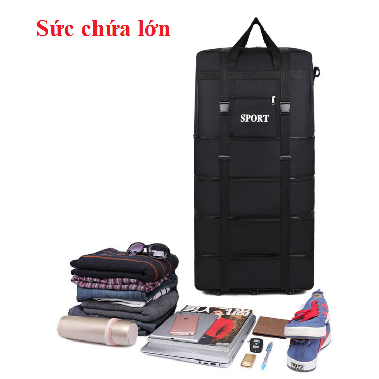 Vali Hành Lý Ký Gửi Super X Bagage 6 Wheel 105x50x30cm (Size 40inch) cao cấp