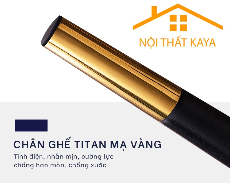 Ghế Hera Nhập Khẩu Bọc Da Cao Cấp KY-GH03S