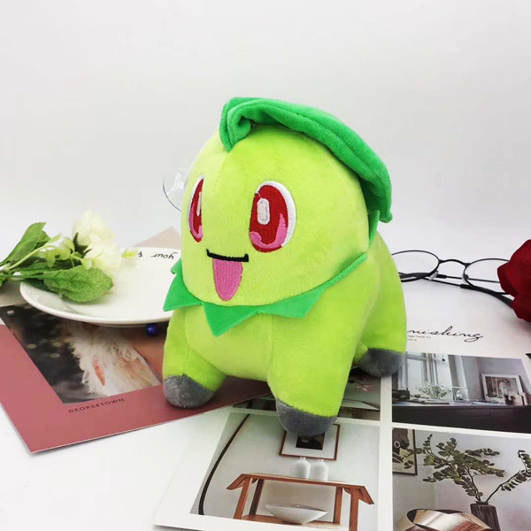 Gấu Bông Pokemon Chikorita (25 Cm) Gb67 (Xanh Lá Cây)