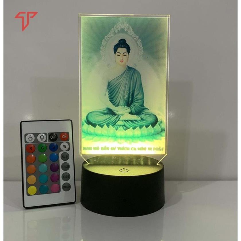 Hình thờ Quan Âm Bồ Tát, Phật Adida đèn led 3d, Phật Thích Ca nhiều mẫu