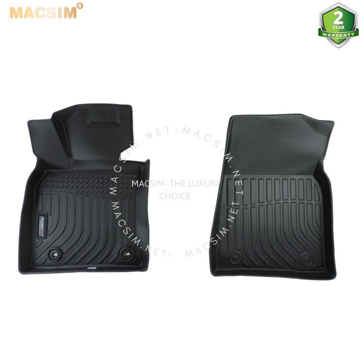 Thảm lót sàn xe ô tô Toyota Camry 2018 - tới nay chất liệu TPE thương hiệu Macsim màu đen