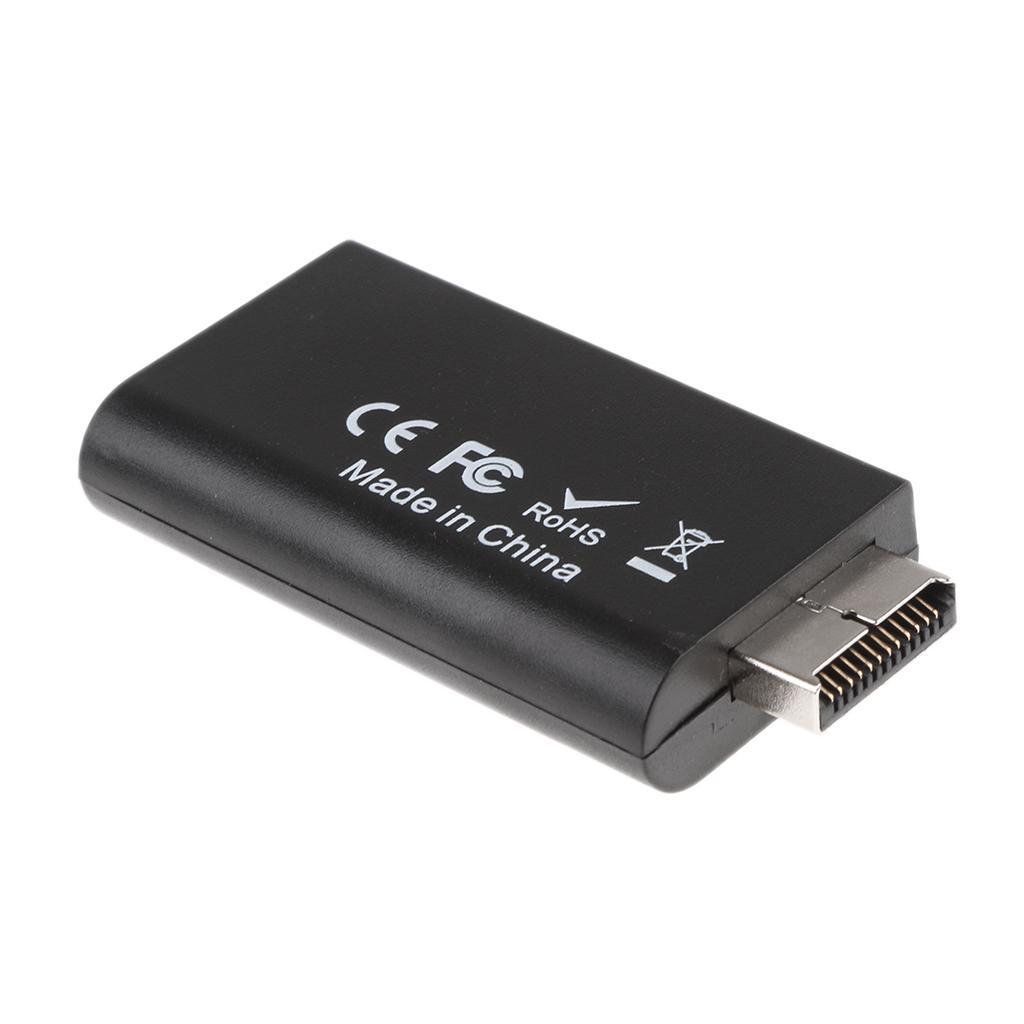 To Audio Video AV Adapter Converter 3.5mm Audio Output for HDTV