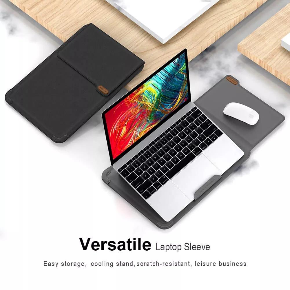 Túi Chống Sốc, Đế Tản Nhiệt Nillkin Versatile Đa Năng 4 in 1 Đựng Laptop, Mackbook, iPad - Chính Hãng Nillkin