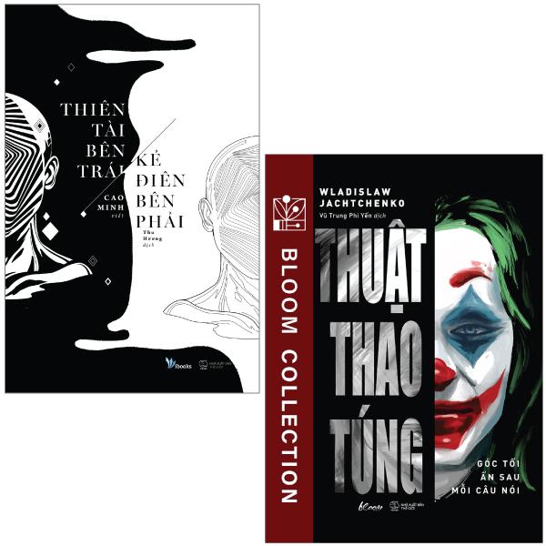 Combo Sách Thuật Thao Túng  Thiên Tài Bên Trái, Kẻ Điên Bên Phải Bộ 2 Cuốn