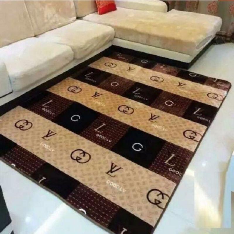 Thảm nỉ nhung đa năng 3 lớp trải giường, trải sàn