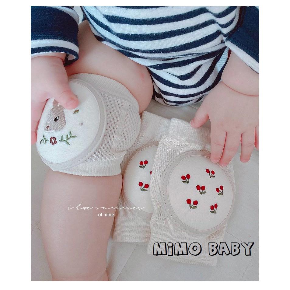 Bọc bảo vệ đầu gối cao cấp phong cách Hàn quốc cho bé tập bò Mimo Baby