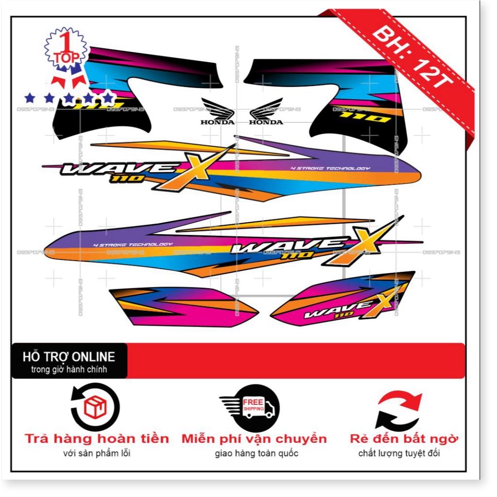 Tem rời wave X 2016 đen