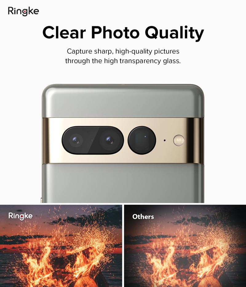 Dán cường lực camera dành cho Google Pixel 7a/7/Pixel 7 Pro RINGKE - Hàng Chính Hãng