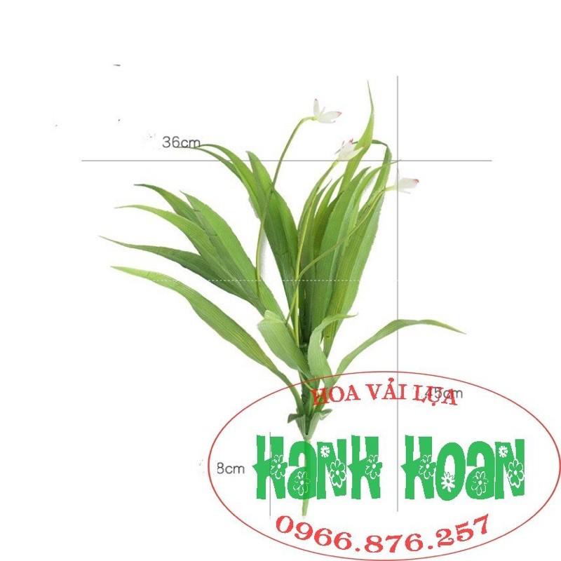 Cụm lá dứa hoa , lan leo nhựa- Hoa giả trang trí
