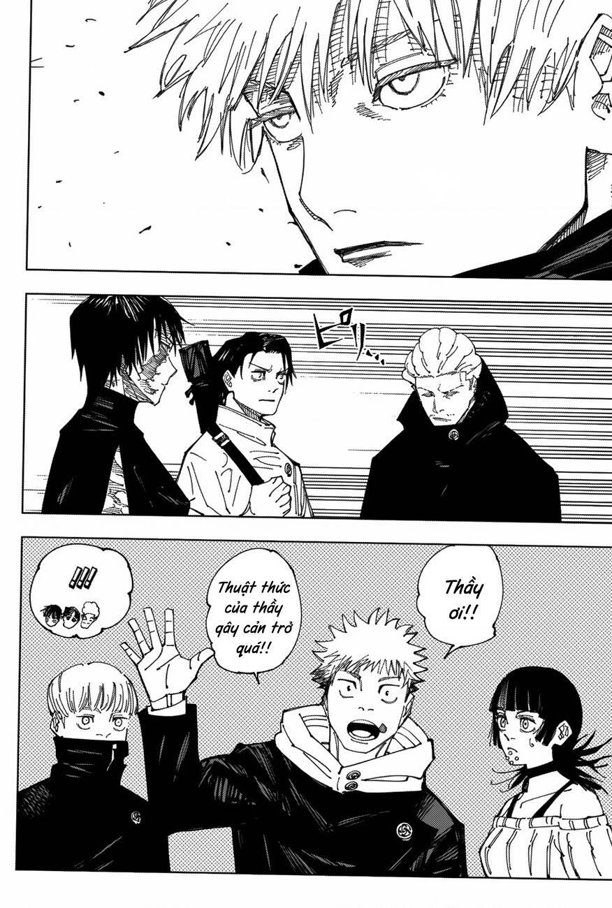 jujutsu kaisen - chú thuật hồi chiến chapter 222 17