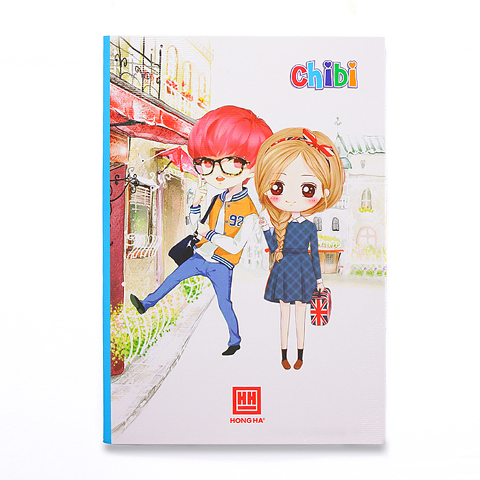 Vở 4 ly ngang 200 trang South Star Chibi Hồng Hà - 0746