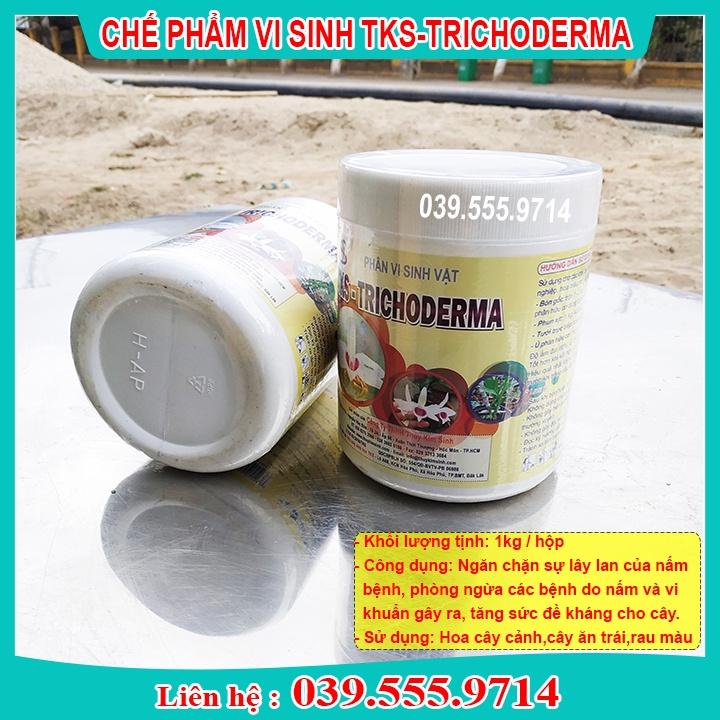 CHẾ PHẨM SINH VẬT TKS-TRICHODEMA LỌ 1KG -TRỪ NẤM VÀ VI KHUẨN