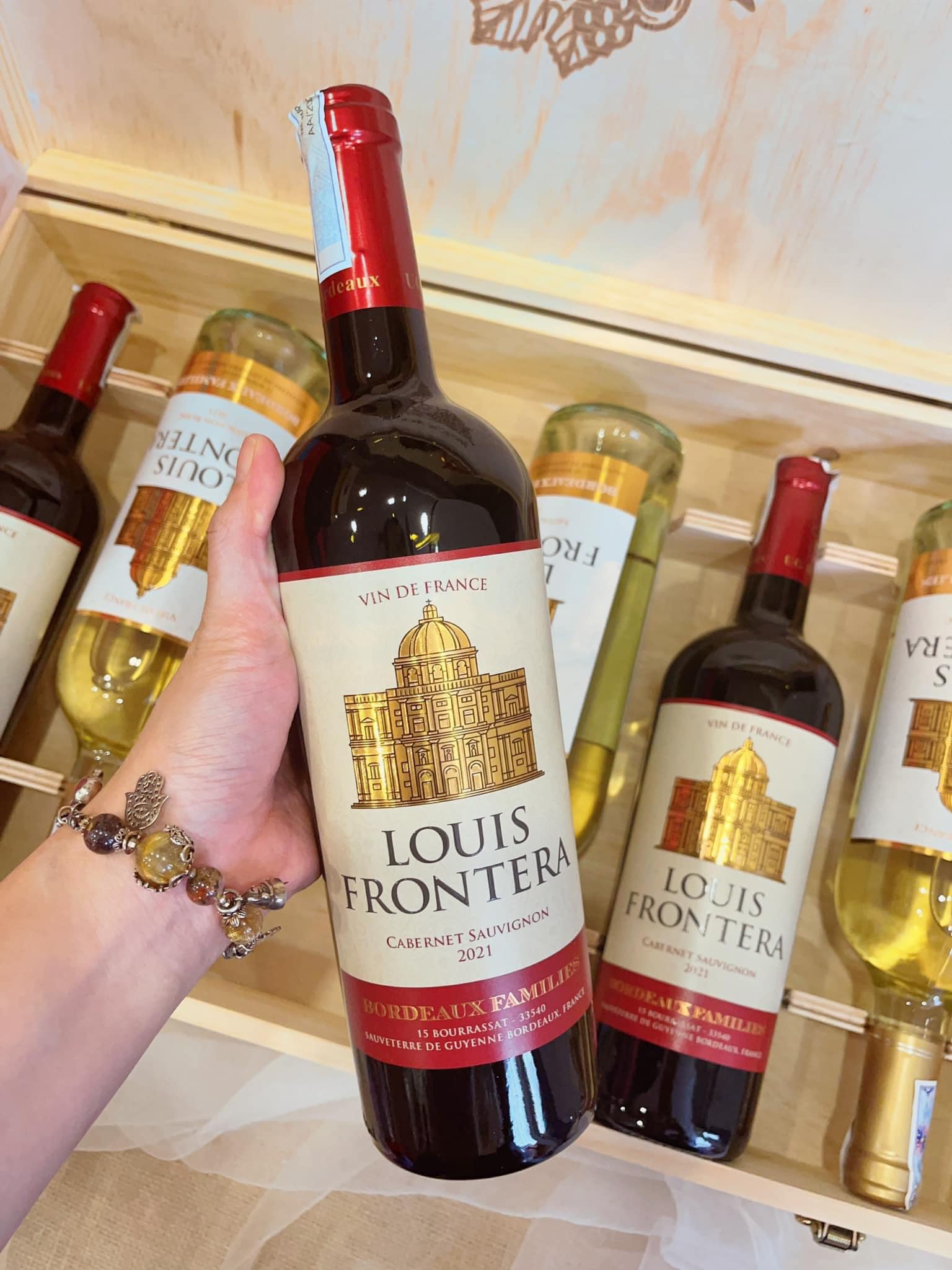 [Vang đỏ] Rượu vang Pháp Louis Frontera