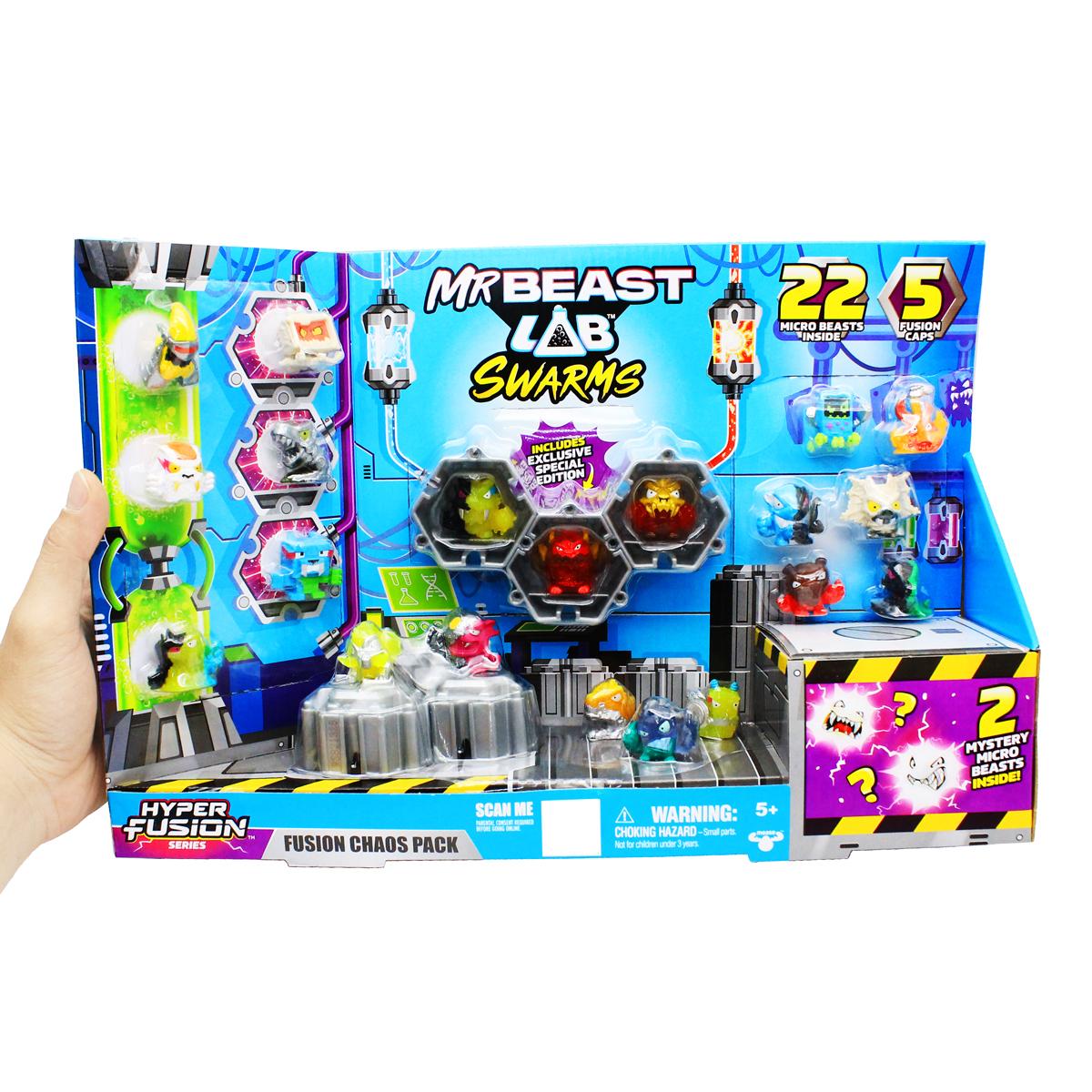 Đồ Chơi Phòng Thí Nghiệm Series 3 - Fusion Chaos - MrBeast Lab 25011 (Mẫu Sản Phẩm Giao Ngẫu Nhiên)
