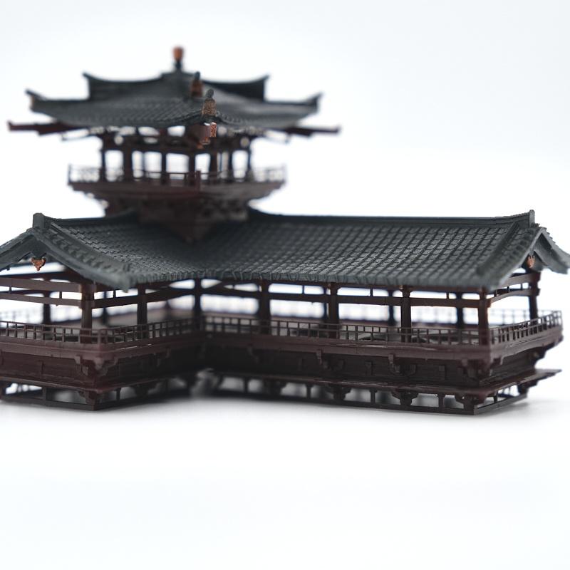 Mô hình tiểu cảnh LẦU PHƯỢNG HOÀNG - bán cạn - bể cá - hòn non bộ - terrarium - tinh xảo - chất lượng cao