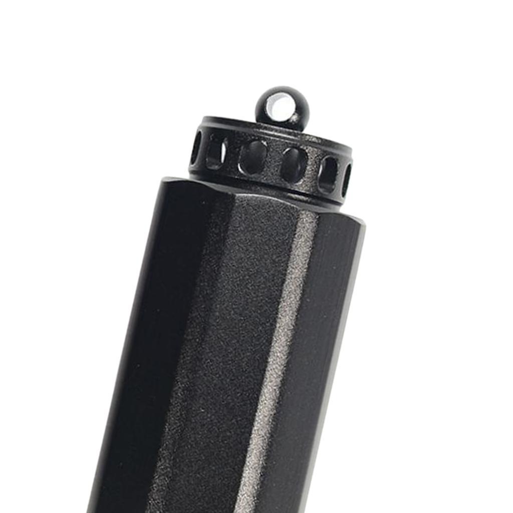 Outdoor Survival Aluminium Cases Waterproof Capsule Sealed Bottle