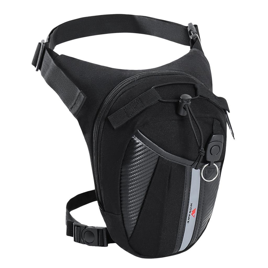 Multi Pockets Cycling Bag Running Sports Gym Waist Pouch & Adjustable Belt