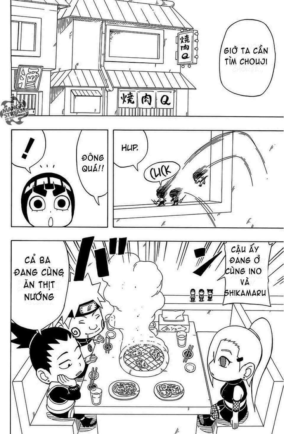 cửu vĩ hồ ly ngoại truyện rock lee chapter 30 8