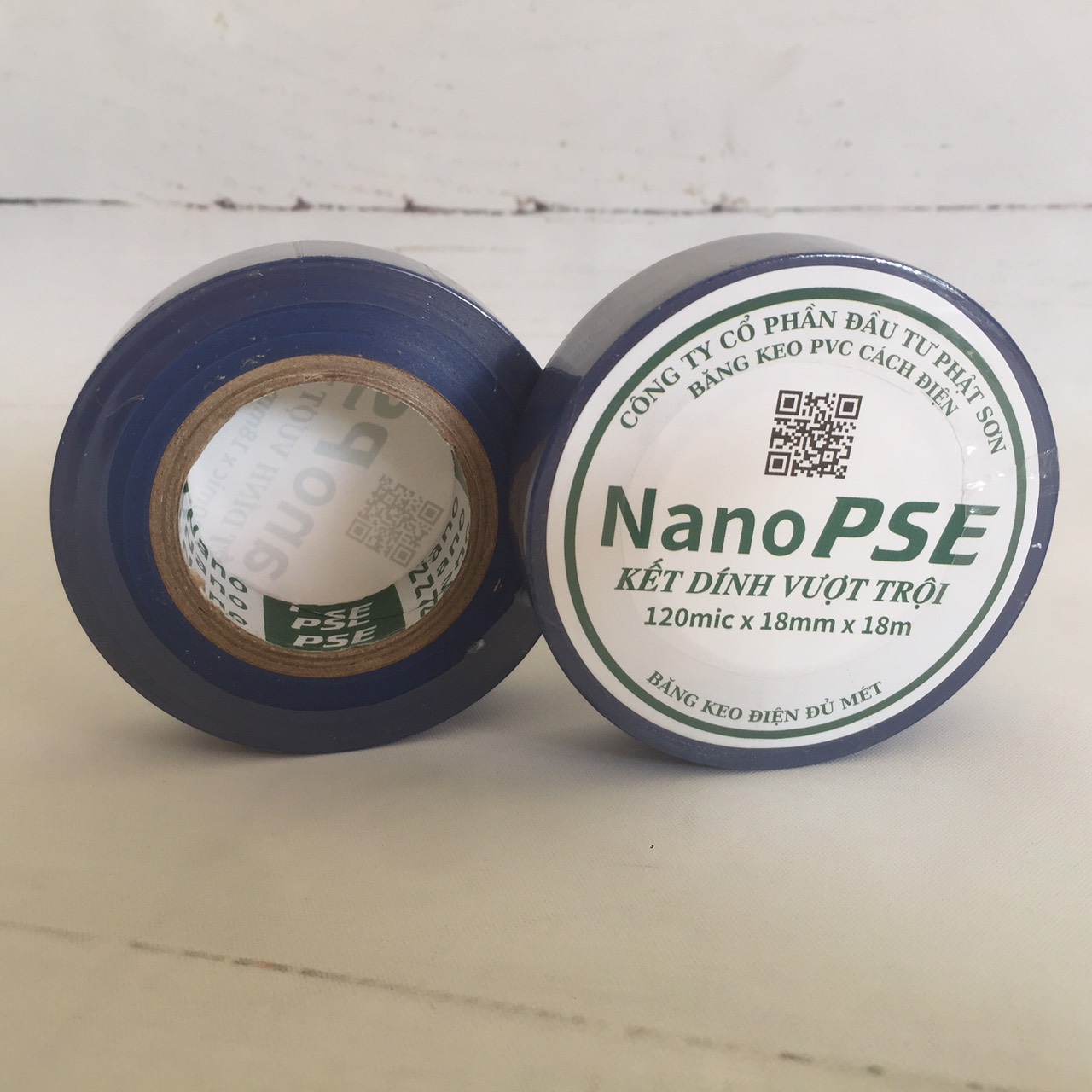 Băng keo điện đủ mét Nano PSE 18M băng dính điện PVC đủ màu