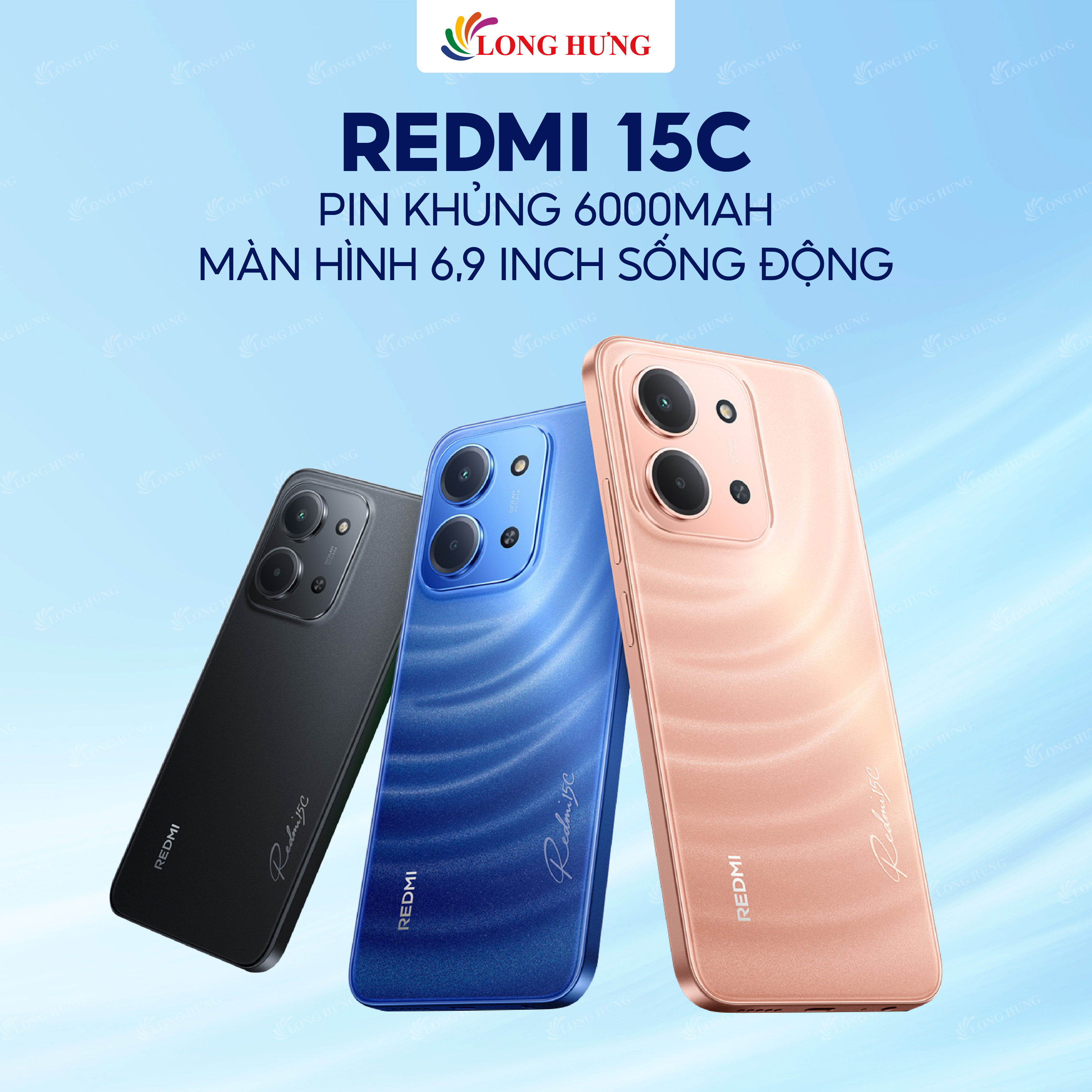 Điện thoại Xiaomi Redmi 15C (4GB/128GB) - Hàng chính hãng