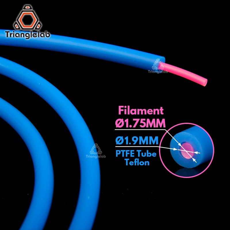 Trianglelab Ptfe Tube Teflonto TL-Feeder Hotend Reprap Rostock Bowden Outruder 1.75mm ID1.9mmod4mm Ống Maplicornus