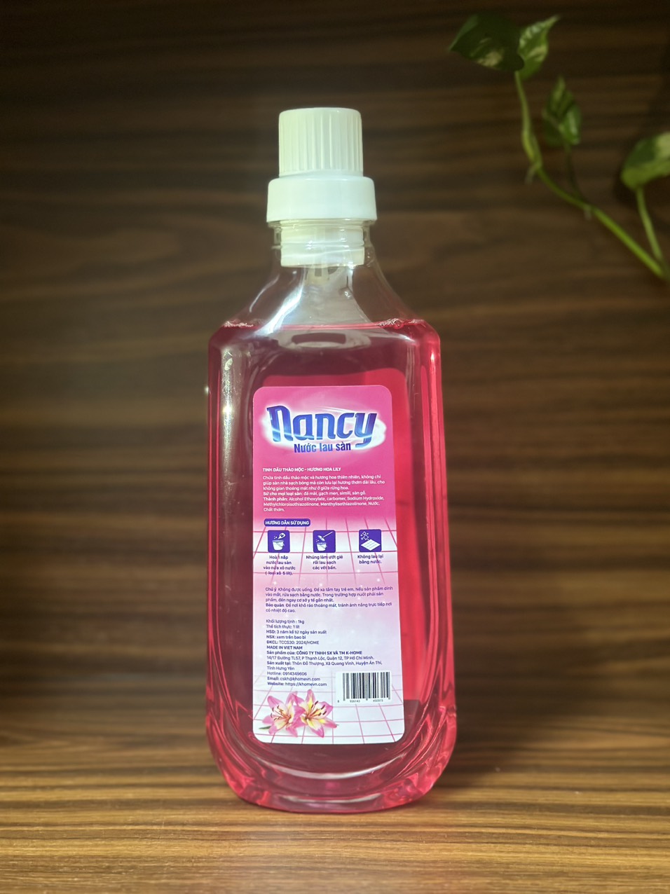 Nước Lau sàn Hương hoa Lily 1 lít