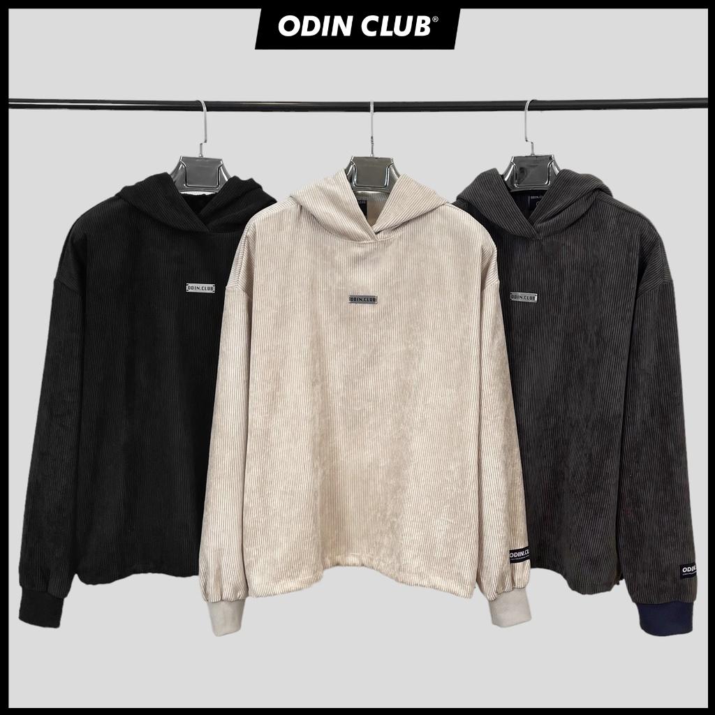 Áo Hoodie oversize Corduroy Odin Club, Áo hoodie form rộng nam nữ ODIN, Local Brand ODIN CLUB