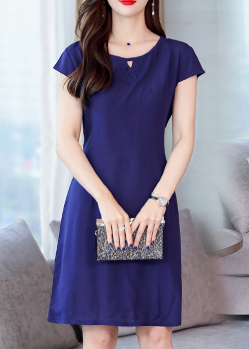 Đầm suông nữ kèm dây thắt eo Haint Boutique Da155